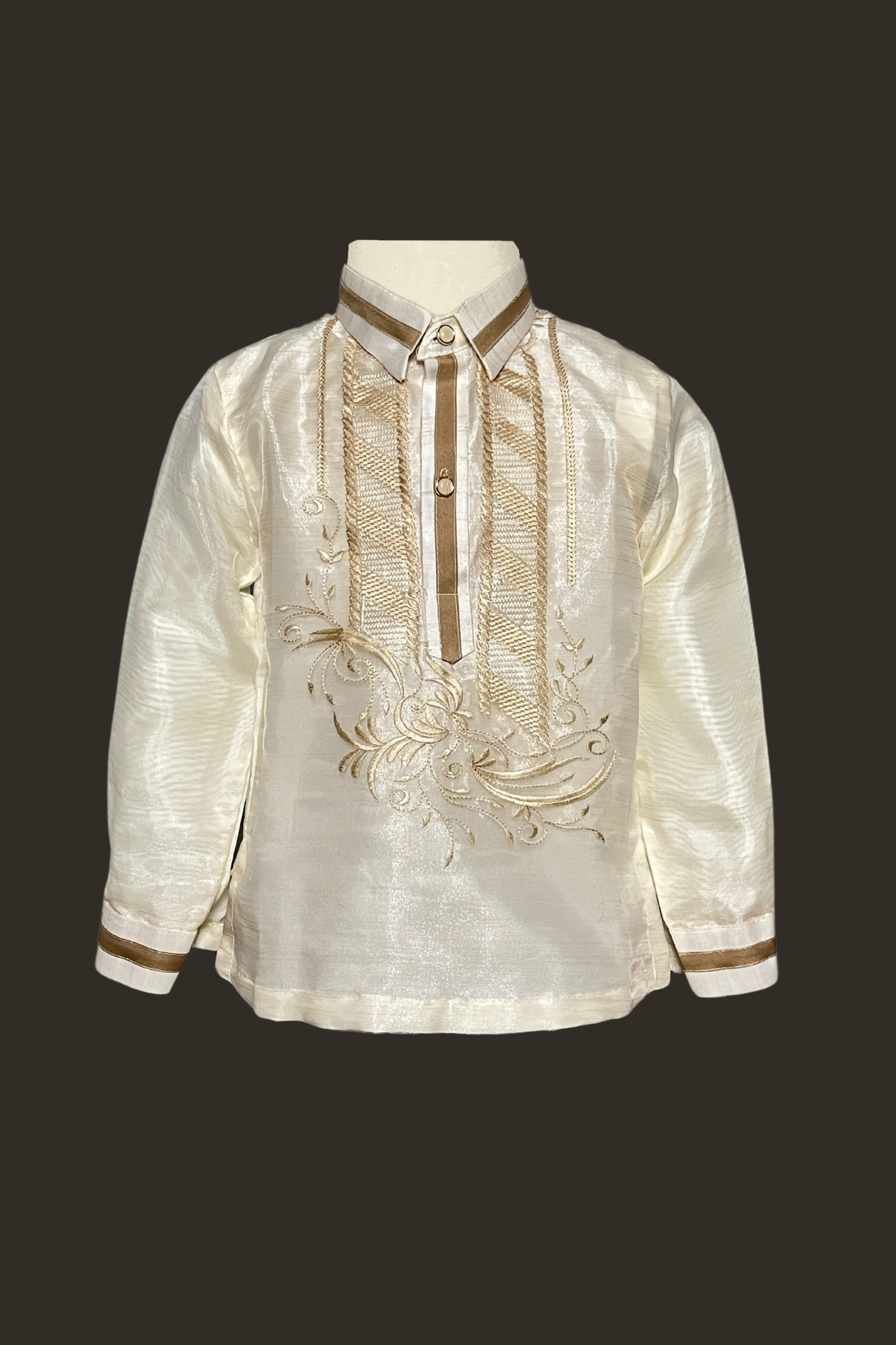 Premium Organza Boy's Barong Tagalog Jay