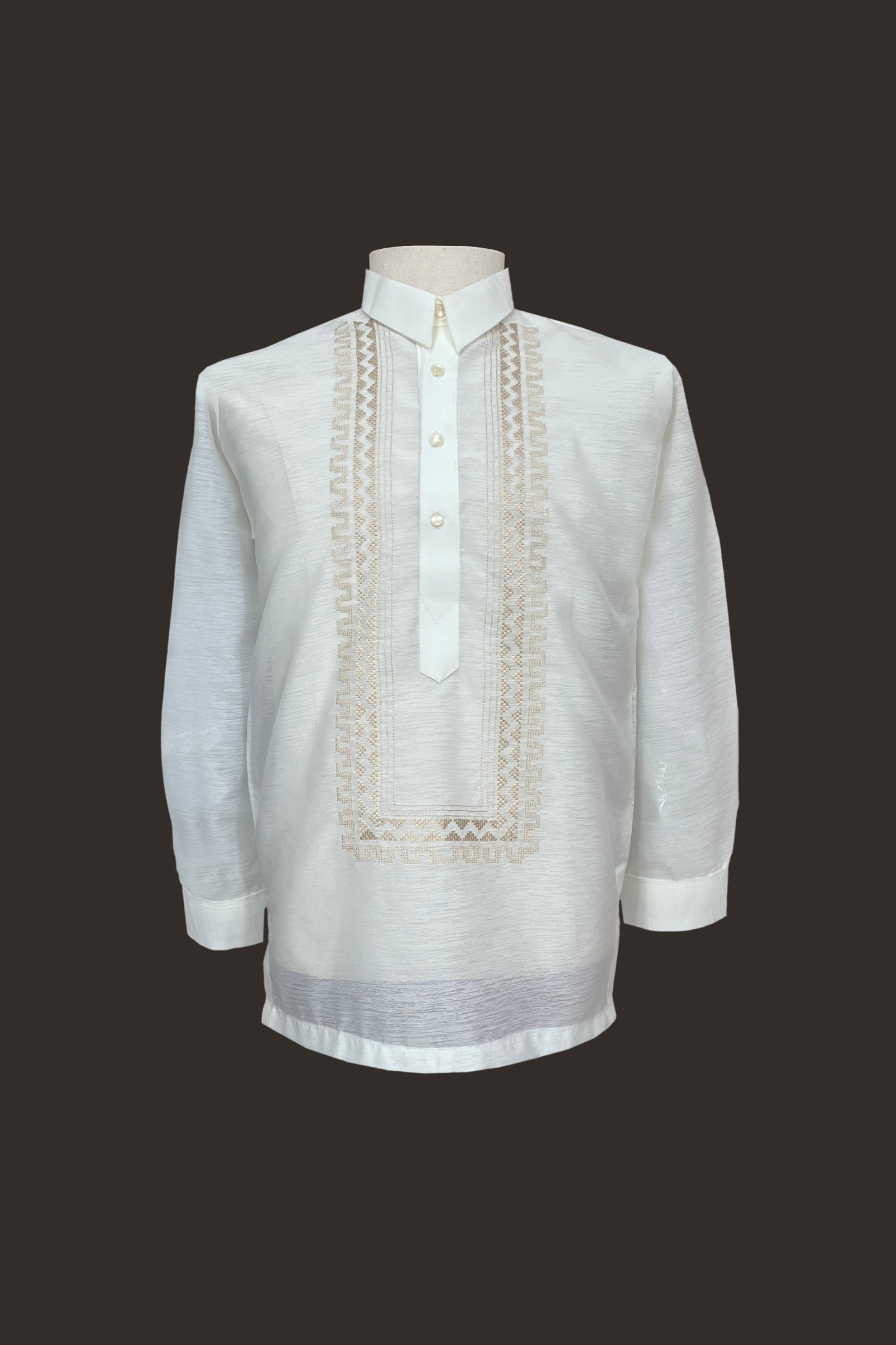 Barong Tagalog with Premium Embroidery for Men