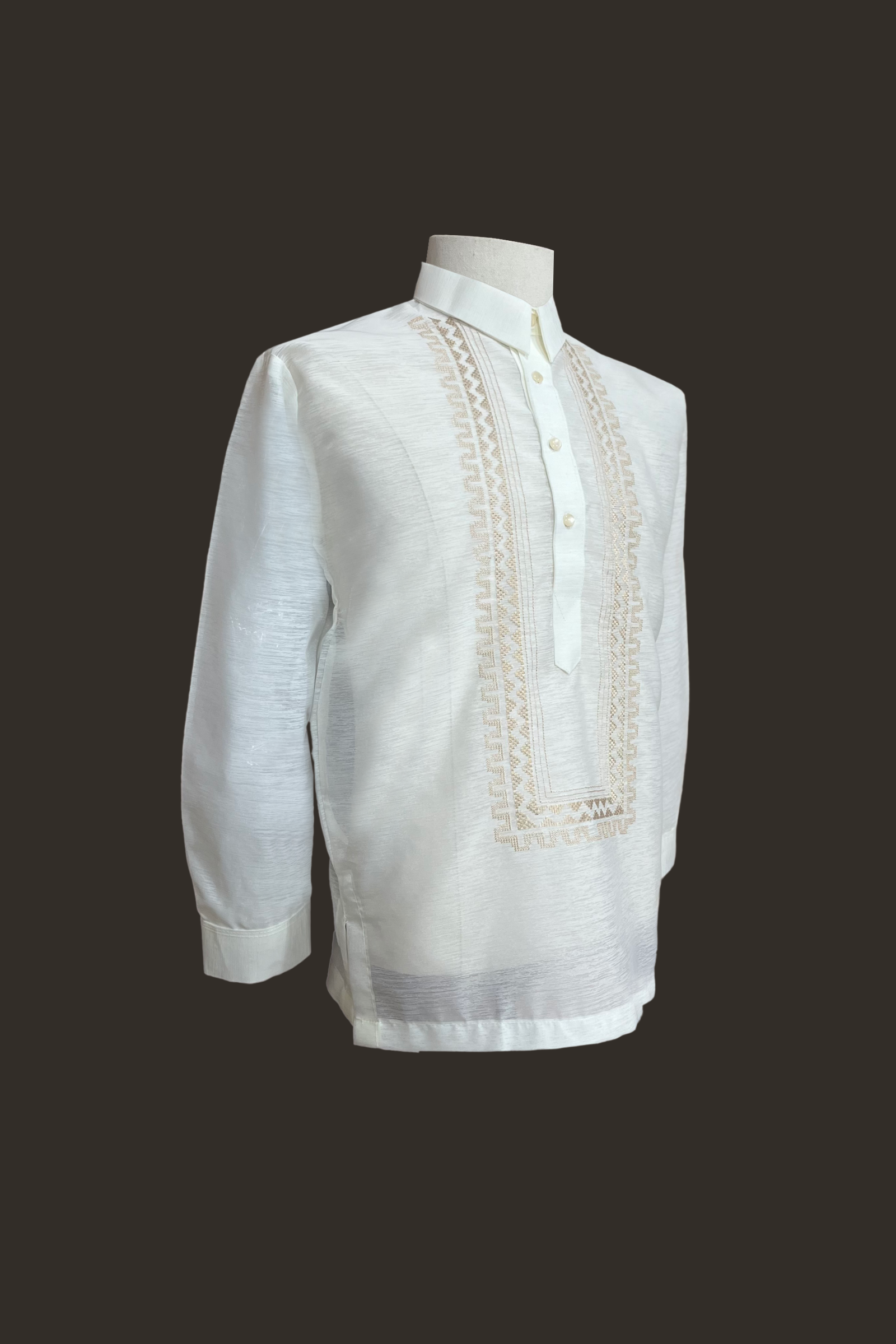 Traditional Barong Tagalog for men