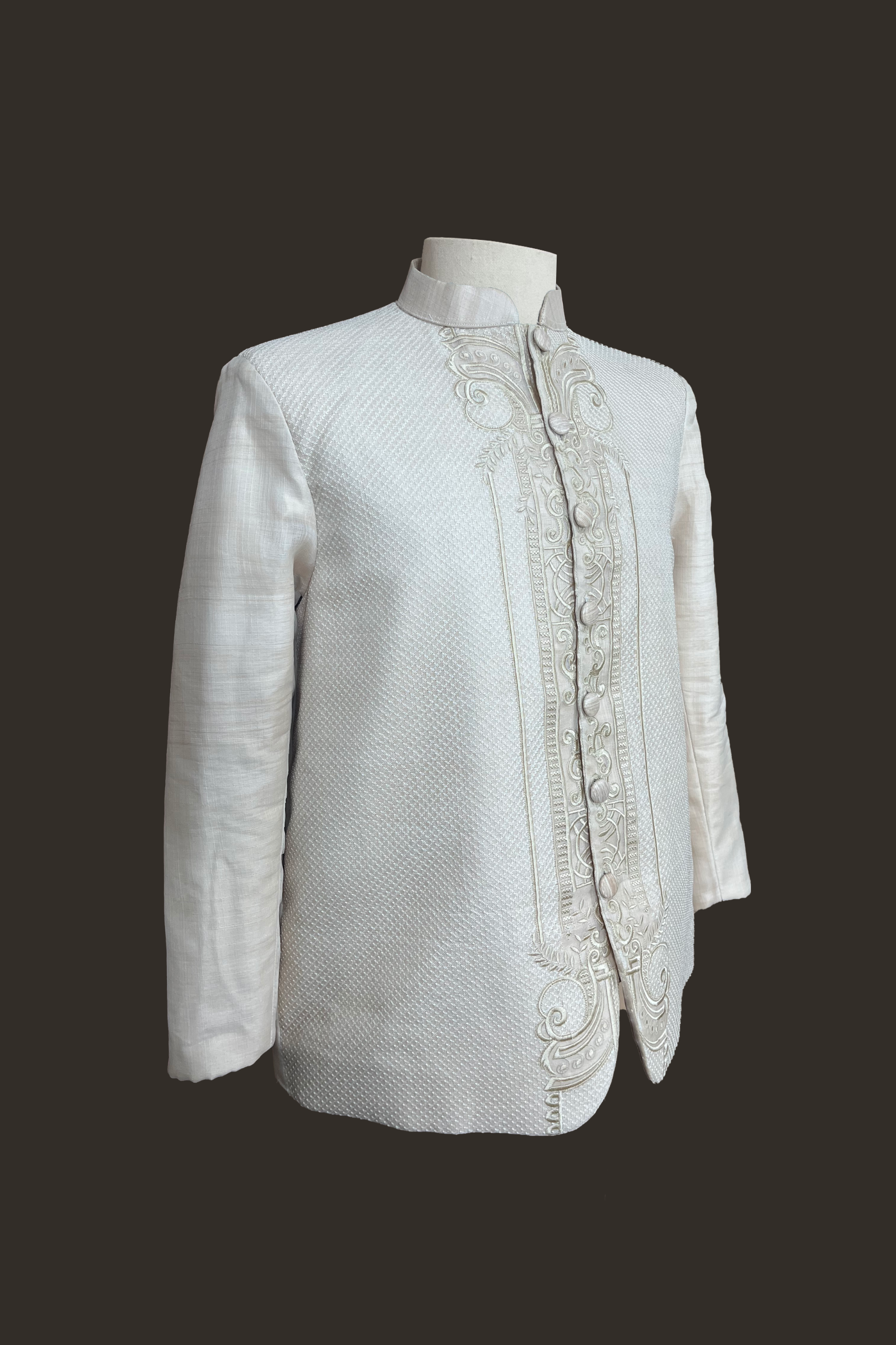 Piña Cocoon Barong Tagalog Coat for Men