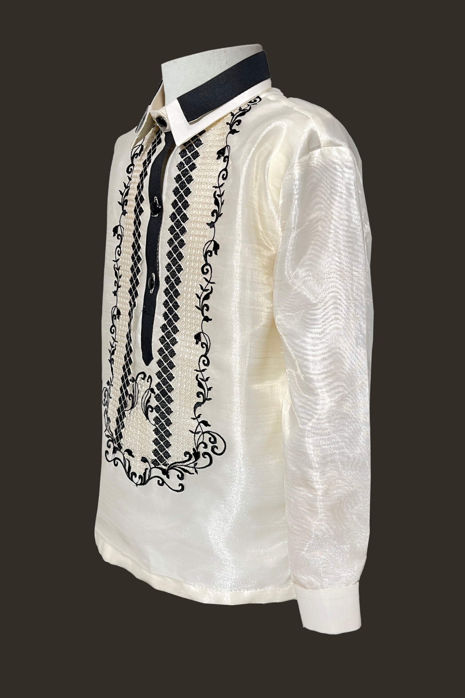 Boy's Organza Barong Tagalog
