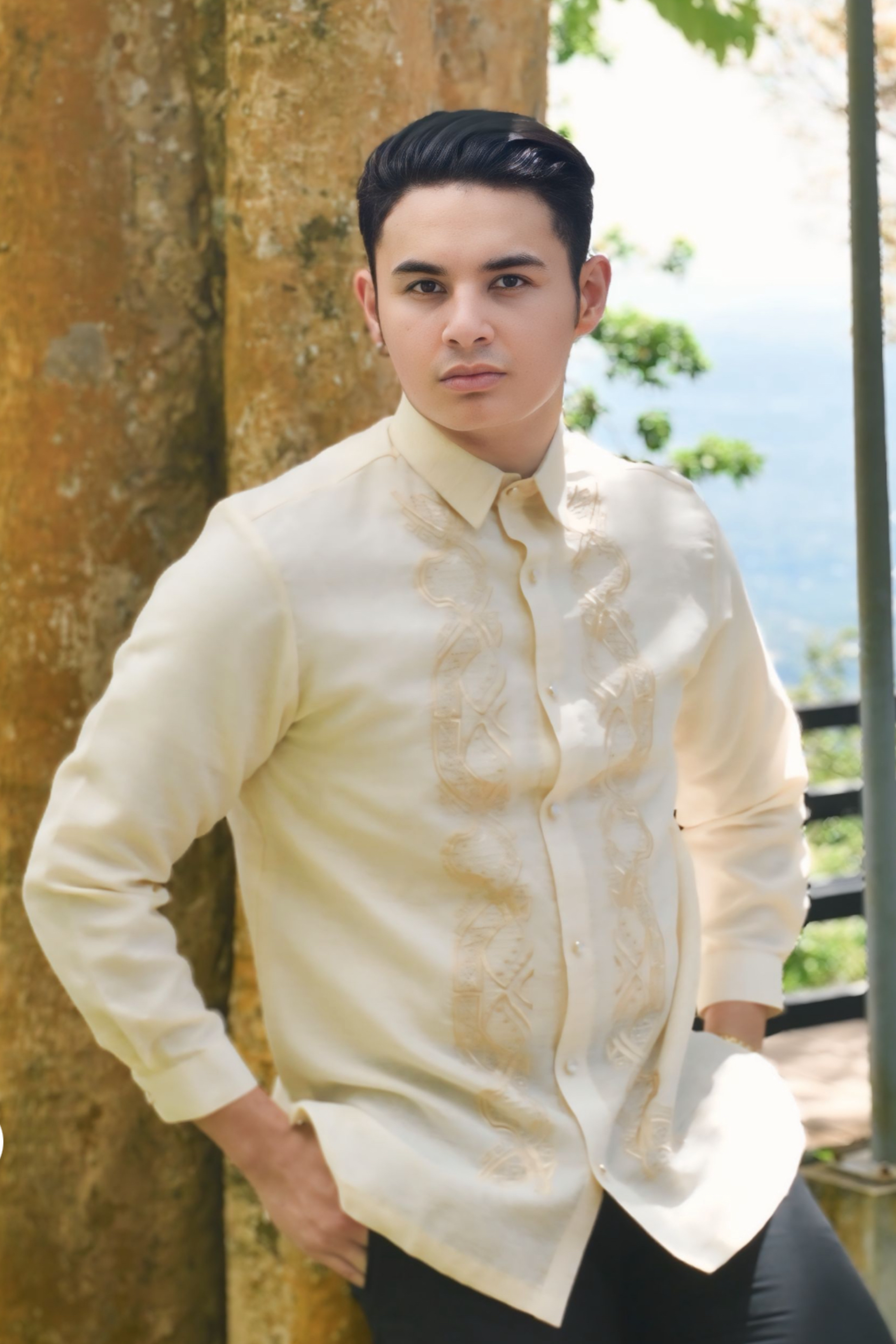 Premium Barong Tagalog with for men