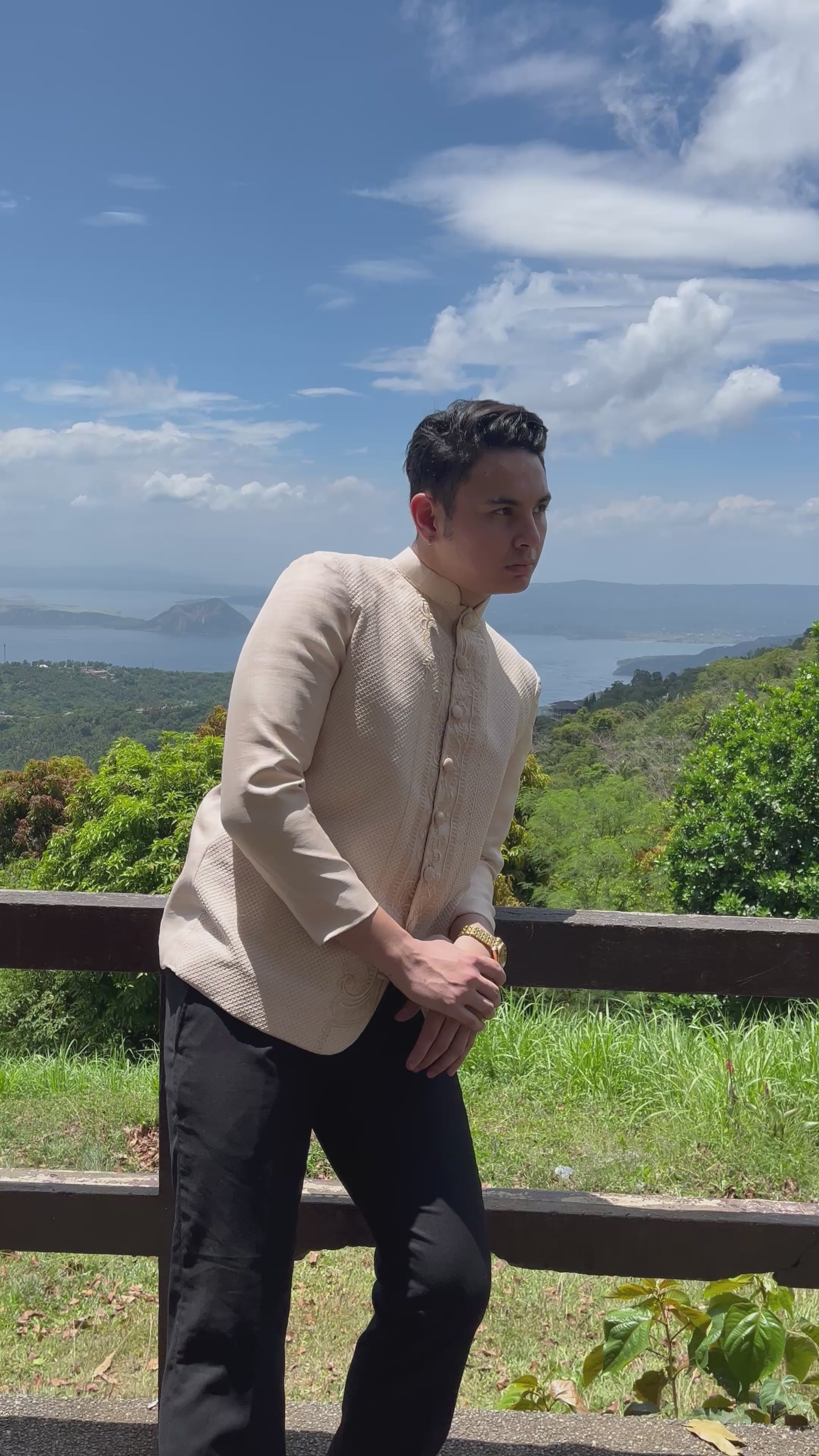 Elegant Piña Cocoon Barong