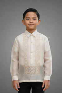 Boy's Organza Barong Tagalog Jesse - JV601