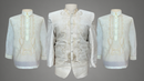 Premium Jusilyn Cream Tone Coat & Premium Jusilyn Barong Tagalog
