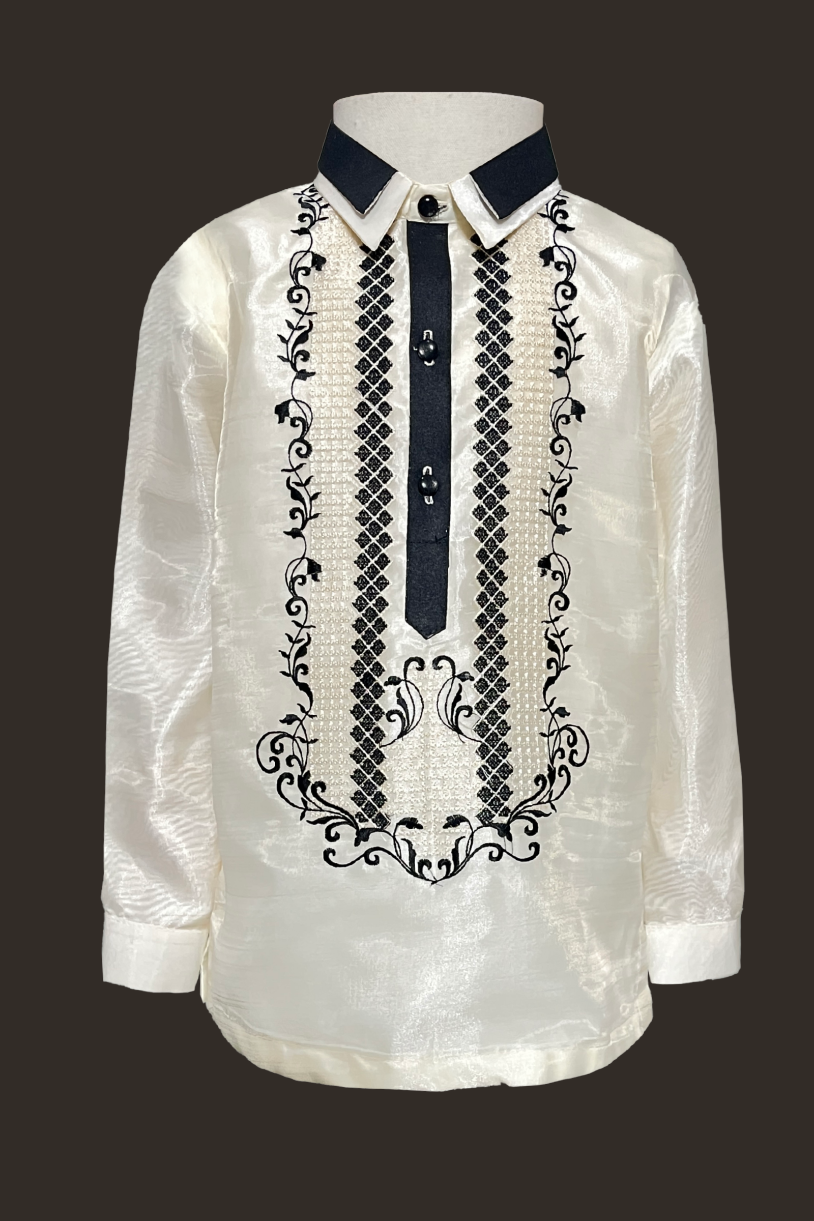 Premium Organza Boy's Barong Tagalog Pascual