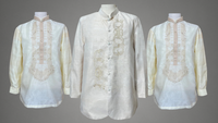 Premiun Jusilyn Barong Tagalog Coat & Premium Organza Barong Tagalog