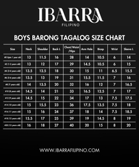 Boy's Jusilyn Barong Tagalog - Joel