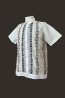 Short Sleeved Barong Tagalog for Men