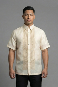 Jusilyn Short Sleeve Barong Tagalog