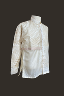 Beige Barong Tagalog for Wedding