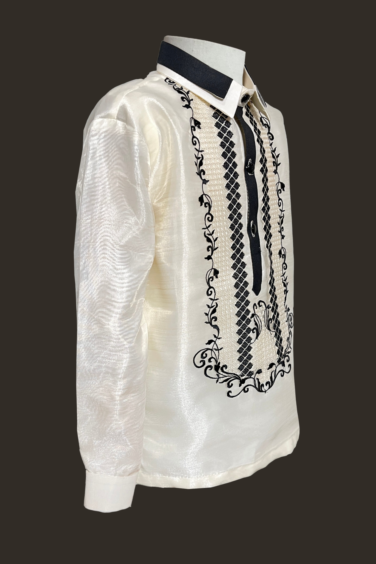 Premium Organza Boy's Barong Tagalog Pascual