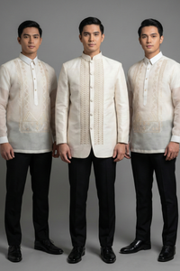 Premium Piña Jusilyn Coat & Premium Jusi Barong Tagalog